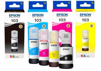 Оригинальные чернила EPSON 103 для L 1110, L3100, L3101, L3110, L3150, L3156, L3160, L3151, L5190 - 65 мл (T00S)