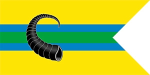Флаг города Рогачев, 75х150 см