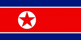 Флаг Республики Северная Корея (КНДР)