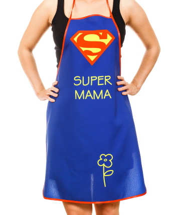 Передник для кухни "Super Mama"