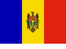 Флажок Молдавии настольный