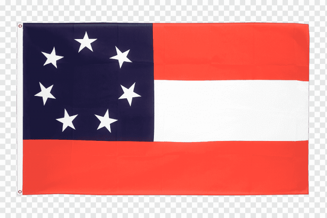 Флаг Конфедерации южных штатов "Звезды и полосы"